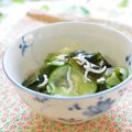 さとみわ's cooksnap of when they made 寿司酢だけ！きゅうりの酢の物★☆.