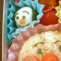 ありあお's cooksnap of when they made キャラ弁おかず うずらのこむすびまん♪.
