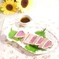 クレイプメートル's cooksnap of when they made 簡単☆カツオのたたき.