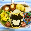 ちっちchan's cooksnap of when they made キャラ弁■キョウリュウジャー☆グリーン.