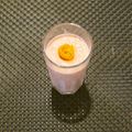 リンテルナ's cooksnap of when they made タンカンミルクジュース.