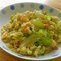 コタポン太's cooksnap of when they made 簡単1人ランチ！香味ペーストレタス炒飯☆.