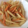 ママメイン！時々子供's cooksnap of when they made ☆超簡単！じゃがいもと人参炒めもの☆.