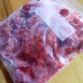 オーザ's cooksnap of when they made 簡単いちごシャーベット風.