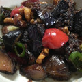 CoffeeCoco's cooksnap of when they made 茄子と胡桃の甘味噌炒め.