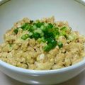 kiyoka777's cooksnap of when they made お手軽！ふわたま炒り豆腐丼.