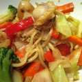 sakurask's cooksnap of when they made 海鮮塩焼きそば.
