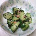 もこもこ７'s cooksnap of when they made 梅ごましおdeキュウリの浅漬け♪.