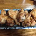RAINBLACK's cooksnap of when they made 鶏手羽先のにんにく焼き.