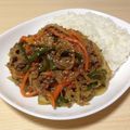 らむ（・×・）'s cooksnap of when they made 韓国料理ーそぼろブルゴギ丼.