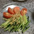 ななまるぶーこ's cooksnap of when they made ＊簡単＊もやしとトマトのサラダ＊.