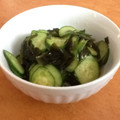ぱこぴの's cooksnap of when they made きゅうりとわかめの酢の物.