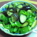 マホイ族の村長's cooksnap of when they made あっさり鶏ガラ風味のナス＆ピーマン炒め煮.