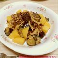 yuka119's cooksnap of when they made じゃがいもと挽き肉の味噌パスタ.