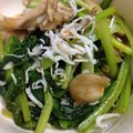 ky◯k◯'s cooksnap of when they made 栄養満点おつまみ！ピリ辛小松菜としらす和.