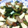 bataco's cooksnap of when they made 豚バラとゴーヤ炒め.