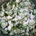 季節外れ's cooksnap of when they made きゅうりと豆腐のあっさり白和え風.