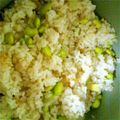 twinsのまま's cooksnap of when they made 枝豆ご飯　.