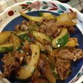 gyama's cooksnap of when they made 美味しい☆胡瓜と牛肉炒め☆胡瓜消費にも.