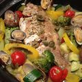 akubi1116's cooksnap of when they made スープまでおいしい鯛のアクアパッツァ.