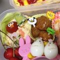 ch119_sa's cooksnap of when they made うずらdeにわとりちゃん＊キャラ弁おかず.