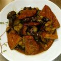 みっぱな's cooksnap of when they made 茄子とさつま揚げの煮物.