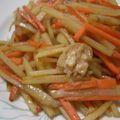 conn's cooksnap of when they made じゃがいもとにんじんのごま油炒め.