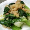 maruru-nn's cooksnap of when they made えびとちんげん菜の塩炒め！！.