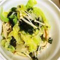 まゆみにー27's cooksnap of when they made サッパリ！キャベツとわかめの酢の物.