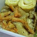 ぱんだにゃん's cooksnap of when they made お弁当（111）豚肉のカレーマヨ風味.