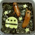 ぱんだにゃん's cooksnap of when they made キャラ弁　宇宙人と会いたい人へ.