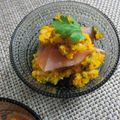 qyulove's cooksnap of when they made おしゃれカボチャサラダ♪.