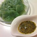 ふなここ's cooksnap of when they made 青のり(大麦若葉)＋で栄養価ＵＰの酢味噌.