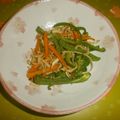 白いぐれーぷ's cooksnap of when they made ピーマン入り☆きんぴらごぼう.