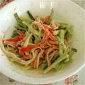 キコちゃん's cooksnap of when they made ☆カニかまときゅうりの柚子胡椒マヨ和え☆.