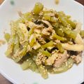 kinniko's cooksnap of when they made すぐ出来！ふきとシーチキンの炒め煮.