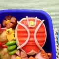 yurizumi's cooksnap of when they made キャラ弁★前の日に作ろう♪ウィザード弁当.