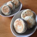 rayart's cooksnap of when they made くるくる巻いてね♪小豆と胡桃のおやき.