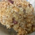 Elly’s's cooksnap of when they made 玄米で♪炊き込みピラフ.