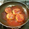 ～あいぼん～'s cooksnap of when they made 簡単！煮込みハンバーグソース.