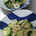 こるこ's cooksnap of when they made オクラとえのきのおろし和え.