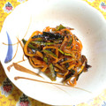 ゴッドエネル's cooksnap of when they made ★簡単★人参カボチャのエコ皮炒め★.