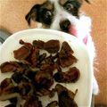 jmg's cooksnap of when they made 犬用：砂肝ジャーキー.