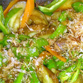 チビこび's cooksnap of when they made 茄子と万願寺とうがらしのおかか炒め～♪.