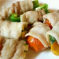 meiema's cooksnap of when they made レンジで簡単♪トマトの豚バラ巻き.