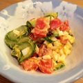 ニコニコシフォン's cooksnap of when they made トマトきゅうりサラダ(ゆで卵入り).