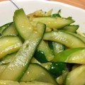 おかわりちょうだい♪'s cooksnap of when they made きゅうりの中華風炒め.