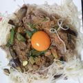 hamanny's cooksnap of when they made 茄子・ズッキーニ・豚肉のスタミナそうめん.