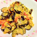 らLｌ★'s cooksnap of when they made トマトと茄子の玉子炒め.
