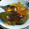 nekowahaha's cooksnap of when they made 梅酒ゼリー　.